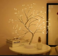 DIY Led Desk Tree Lamp, Desk Table Decor 36 Pearl LED Lights for Home, Bedroom_img_3