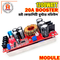 1200W 20A DC Converter Boost Power Supply Module Step-up In 8-60V 12-83V_img_1