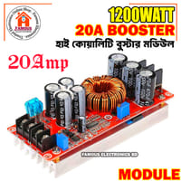 1200W 20A DC Converter Boost Power Supply Module Step-up In 8-60V 12-83V_img_0