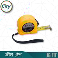 ১ পিস ৫ মিটার (১৬ ফুট) স্টিল টেপ পরিমাপক টেপ বিভিন্ন কাজের নির্ভুল পরিমাপের জন্য স্টিল টেপ_img_2