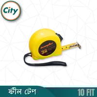 ১ পিস ৩ মিটার (১০ ফুট) স্টিল টেপ পরিমাপের টেপ বিভিন্ন কাজের জন্য পরিমাপক টেপ_img_1