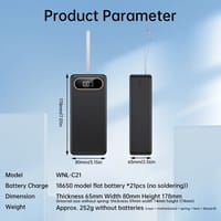 DIY Fast Charging 21PCS 18650 Power Bank Case – Price in Bangladesh_img_4