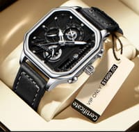 TRSOYE Brand New luxury Fashion Leather Belt Watch_img_4