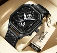 TRSOYE Brand New luxury Fashion Leather Belt Watch_img_3