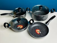 Kiam 7 Pieces Marble Die-Casting Cookware_img_0