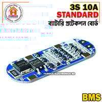 BMS 3S 10A 12.6V 3x18650 Lithium Battery Charger Protection Board Li-ion Charging Module for Wifi Router DIY Drill-1PCS - Battery Management System_img_6