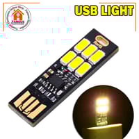 Portable Mini 5730 USB 6LED SMD Light 5V Touch Sensor Dimmable Night Light for Power Bank Computer Laptop Reading Table Lamp_img_3