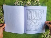 Marvel Heros - Cute Coloring Book_img_1