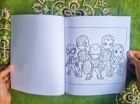 Marvel Heros - Cute Coloring Book_img_2