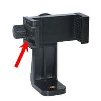 360 Degree Mobile Holder With Cold Shoe Mount For Extra Microphone Or Led Light_img_3