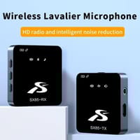 SX85 Dual Wireless Lavalier Microphone_img_0