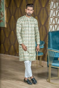 All Over Printer Comfortable Panjabi_img_1