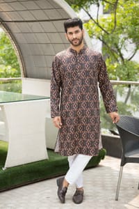 All Over Printer Comfortable Panjabi_img_3