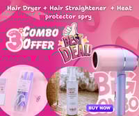 3-in-1 Beauty Combo Offer – Hair Dryer + Hair Straightener + Heat Protection Spray_img_0