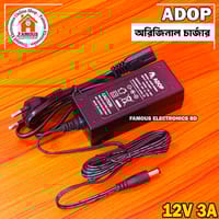12V 3A 36Watt Original ADOP AC/DC Adaptor_img_0