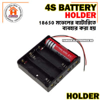 4 Tank 18650 Battery Holder 18650 Four Tank Rechargeable Battery Holder Four Slot Plastic Storage Box Case With Leads Cable Wire_img_7