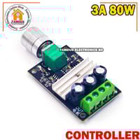 6V 12V 24V 28V 3A 80W DC Motor Speed Controller PWM Adjustable Variable Speed Switch-DC Motor Driver_img_2