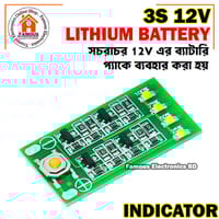 3s 12V Lithium-Ion Battery Level Indicator Module Circuit_img_2