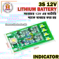 3s 12V Lithium-Ion Battery Level Indicator Module Circuit_img_5