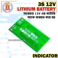 3s 12V Lithium-Ion Battery Level Indicator Module Circuit_img_3