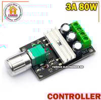 6V 12V 24V 28V 3A 80W DC Motor Speed Controller PWM Adjustable Variable Speed Switch-DC Motor Driver_img_0