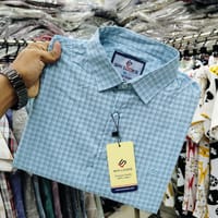 Shy-Looks Cotton Check Shirt_img_0