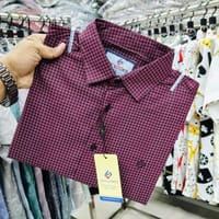 Shy-Looks Cotton Check Shirt_img_3