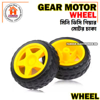 1PCS-Smart Car Robot Plastic Tire Wheel_img_7