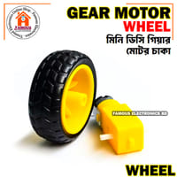 1PCS-Smart Car Robot Plastic Tire Wheel_img_1