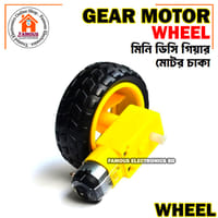 1PCS-Smart Car Robot Plastic Tire Wheel_img_3