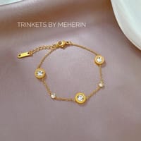 Round stone chain bracelet_img_0