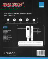 OneTech OT220 Neckband | 220H Backup | LED Display | BT5.3 | Type-C_img_1