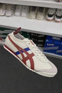 Onitsuka Tiger Mexico 66 Cream with Blue and Maroon step_img_2