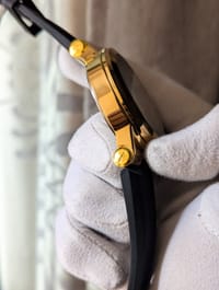 MK Chronograph Watch Golden_img_2