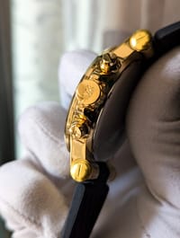 MK Chronograph Watch Golden_img_3