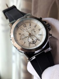 MK Chronograph Watch White_img_1