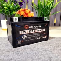 12V 15Ah LiFePO4 Bike Self-Start Battery with 1.2A Active Balancer | 7L Size | High Peak Start 500A_img_5