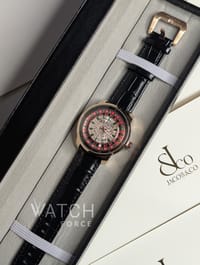 Jacob and Co Casino Roulette Rose Gold Black Belt_img_0