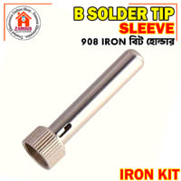 High Quality 1Set 908 Solder Tip Sleeve Electric Soldering Iron Station Cannula Casing Handle Adapter Repair_img_2