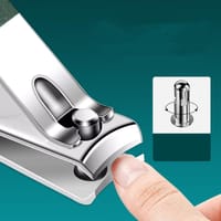 Premium Stainless Steel Nail Clipper Set – Manicure & Pedicure Kit with Leather Case_img_3