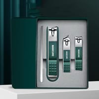 Premium Stainless Steel Nail Clipper Set – Manicure & Pedicure Kit with Leather Case_img_6