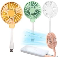 Mini Fan USB In-line Plug Silent Home Office Desk Laptop Strong Wind Cooling Fans Adjustable Summer Outdoor Portable Cooler_img_0