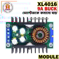 300W XL4016 DC-DC Max 9A Step Down Buck Converter 5-40V to 1.2-35V Adjustable Power Supply Module_img_1