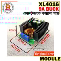 300W XL4016 DC-DC Max 9A Step Down Buck Converter 5-40V to 1.2-35V Adjustable Power Supply Module_img_4