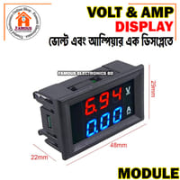 Dc 100V 10A Digital Voltmeter Ammeter 0.28 Blue Red Led Amp Dual Digital Volt Meter-1Pcs - Multimeter - Comprehensive Measurement Tool_img_0