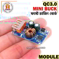 USB QC Mini Step-Down Quick Charge QC2.0 QC3.0 Fast Charging Module_img_7