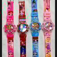ghting & music Stylish Baby Watch For Kids -Pink & multicolor_img_2