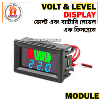 Battery Charge Level Indicator 12V 24V 36V 48V 60V 72V Lithium Battery Capacity Meter Tester With LED Voltmeter for Cars Motorcycles Etc_img_0