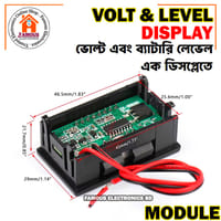 Battery Charge Level Indicator 12V 24V 36V 48V 60V 72V Lithium Battery Capacity Meter Tester With LED Voltmeter for Cars Motorcycles Etc_img_4