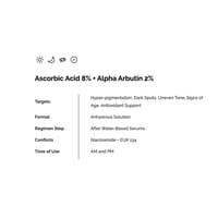 The Ordinary Ascorbic Acid 8% + Alpha Arbutin 2% Serum – 30ml_img_1